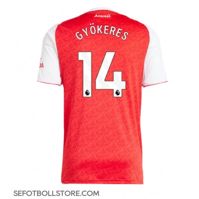 Arsenal Viktor Gyokeres #14 Replika Hemmatröja 2025-26 Kortärmad Arsenal Viktor Gyokeres #14 Replika Hemmatröja 2025-26 Kortärmad